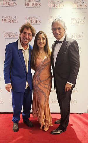 Jona Lewie at the Dancing for Heroes Charity Ball Gala