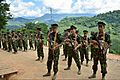 Kachin Independence Army cadets in Laiza (Paul Vrieze-VOA)