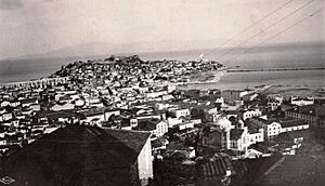 Kavala, postcard, 1942