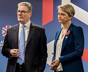 Keir Starmer and Yvette Cooper