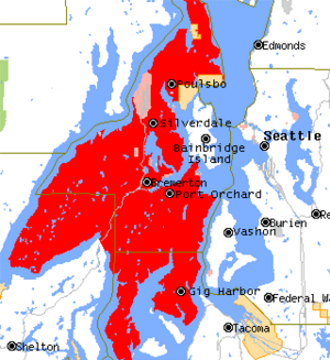 Kitsap peninsula
