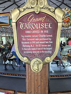 Knoebels carousel