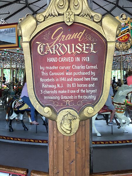 Knoebels carousel