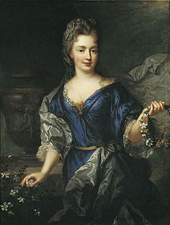 Mademoiselle de Blois (Marie Anne de Bourbon, 1666-1739) by François de Troy 02