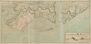 Map of Gosport, 1757