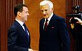 Medvedev and Jerzy Buzek