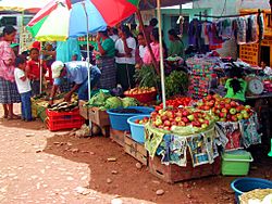 The market in Playa Grande Ixcán