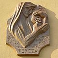 Mother Teresa memorial plaque