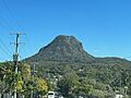 Mount Cooroora from Hill Street 2023