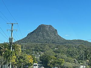 Mount Cooroora from Hill Street 2023
