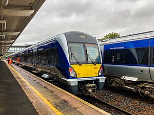 NIR C4k no. 4017 at Portadown