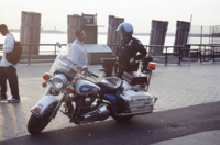 NYPD police motorcycle