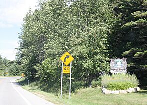 Northport Michigan Welcome Sign