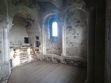 Orford Castle chapel, September 2018