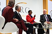 Panel discussion focus on Ayaan Hirsi Ali at Alliance for Responsible Citizenship, London, 2023