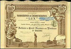Phonographes & Cinématographes Lux 1906