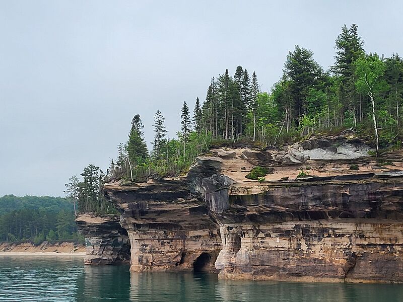 Pictured Rocks Michigan