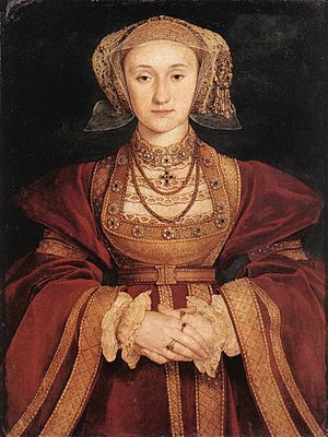 Portrait Anne of Cleves by Hans Holbein the Younger (Louvre)