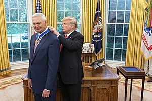 President Trump Presents the Medal of Freedom to Jerry West (48688050603)