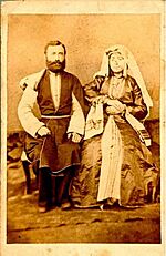 Prince Mkrtich Artsruni with his wife Srbuhi