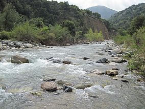 Río Clarillo km.jpg