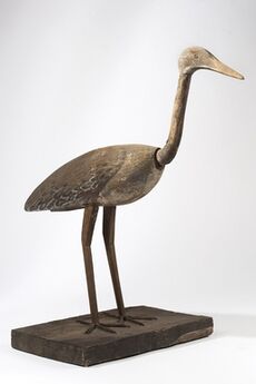 Roothead Heron Decoy