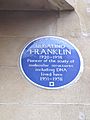Rosalind Franklin Blue Plaque