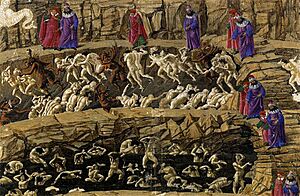 Sandro Botticelli - Inferno, Canto XVIII - WGA02854