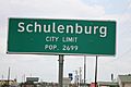Schulenburg city limit