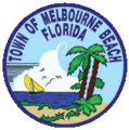 Seal of Melbourne Beach, Florida
