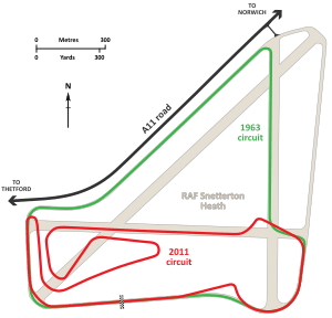 Snetterton Circuit versus RAF Snetterton