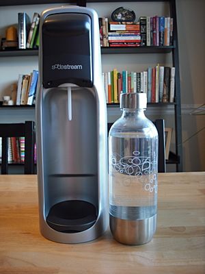 SodaStream and bottle