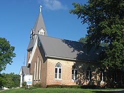 St. John's Episcopal Church, a local landmark