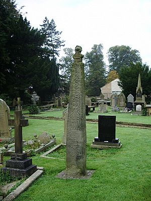St Mary's and All Saints Church, Whalley, Celtic Cross 3 - geograph.org.uk - 578633