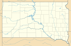 Oahe Dam is located in South Dakota