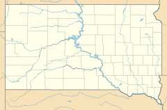 Caputa is located in South Dakota