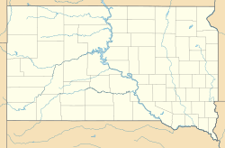 Pine Ridge, South Dakota is located in South Dakota