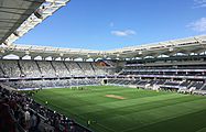 View Inside Western Sydney Stadium on Opening Day (cropped)