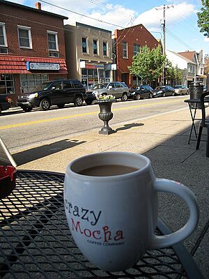 View from Crazy Mocha