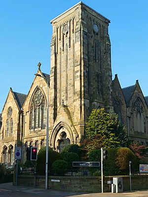 Viewforth Church, East view (Gilmore Place)