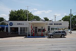 Exterior of the Vintage Grill & Car Museum