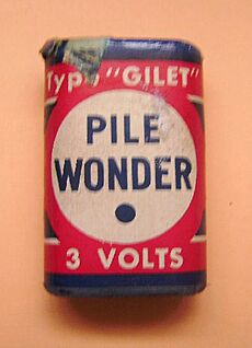 W pil 001 Pile Wonder 3V années 60