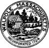 Official seal of Walpole, Massachusetts