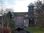 Water mill and mill tower, Burnham Overy Town (geograph 3763752).jpg