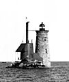 Whaleback Lighthouse Maine c1950