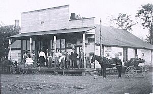 Young & Shirley Store located at the community center of Wisdom, Kentucky