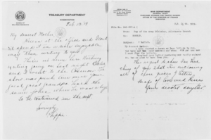 1919 Letter from Phyllis Terrell to mother Mary Church Terrell