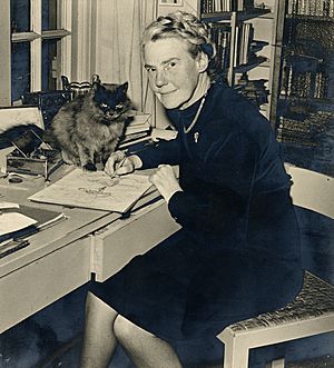 Rie Cramer in 1947