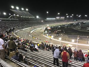 2018 Toyota Owners 400 from between turns 1 and 2