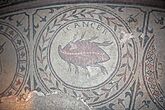 Abbaye St Philibert à Tournus - Mosaïque du déambulatoire (1)